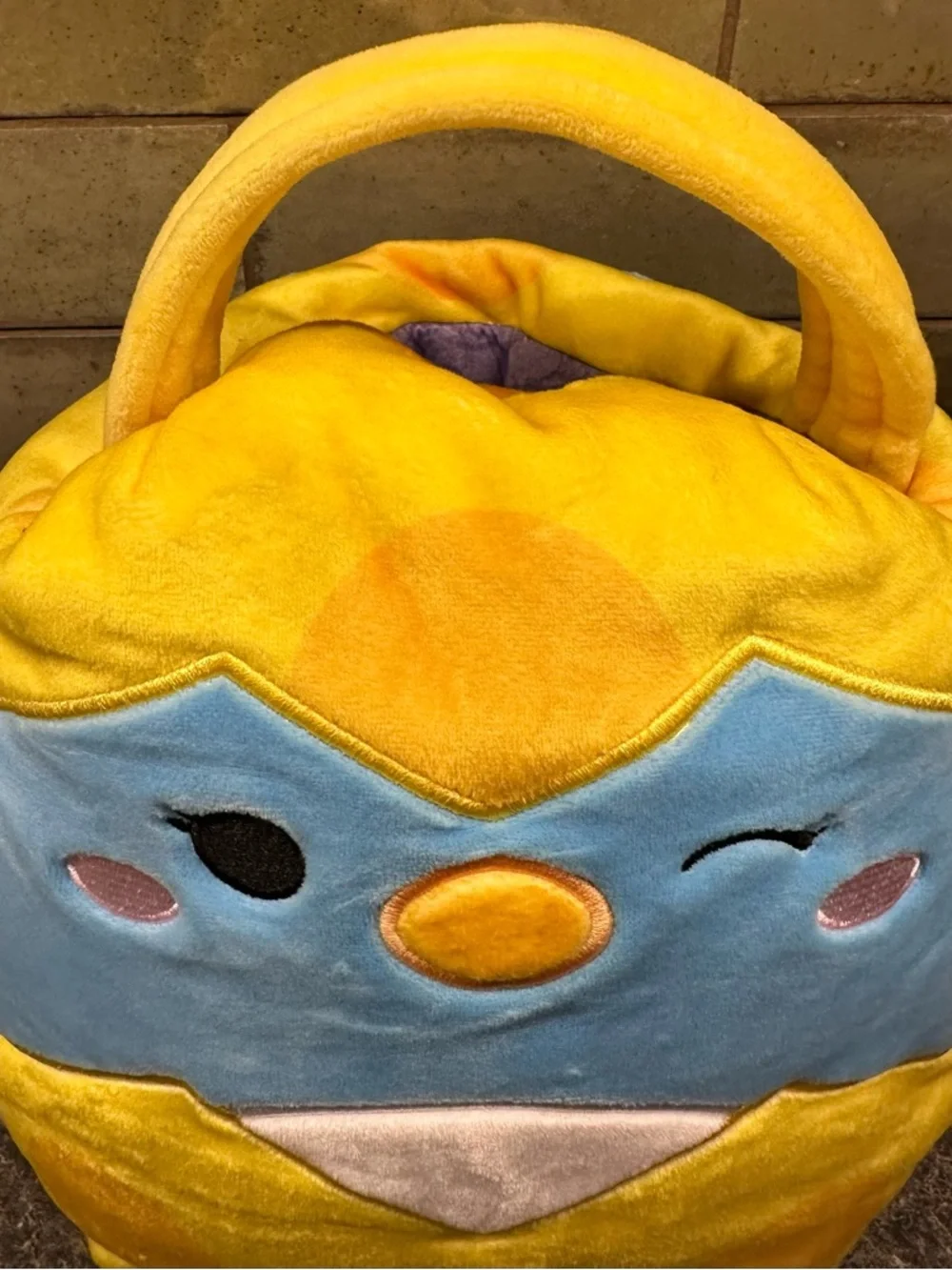 Squishmallows Bebe The Bluebird Easter Basket Treat Pail - Picture 2 of 7